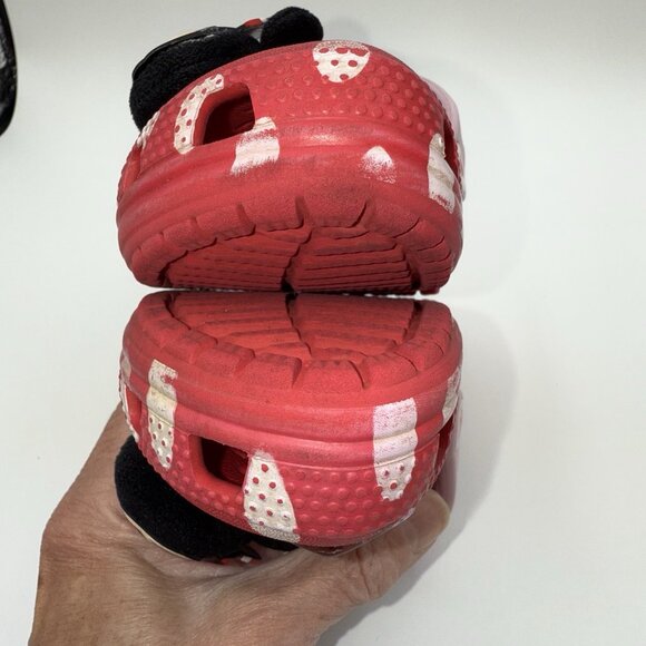 CROCS Disney Minnie Mouse Shoes Kids C 8 Classic Clog Play Toddler Sandal - Picture 9 of 10